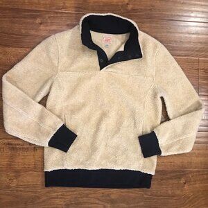 J.crew Sherpa pullover size S